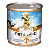 Pet´s Land Dog Konzerv Baromfi 800g