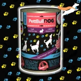 PettbullDog konzerv Senior nyúl 400g