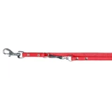 Trixie Póráz Basic Bőr Hosszabítható S-M 2m/13mm Piros