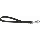 Trixie Póráz Basic Bőr Rövid M-L 35cm/18mm fekete