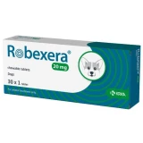 Robexera 20 mg rágótabletta kutyák részére A.U.V. 30X