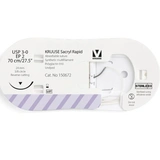 Sacryl Rapid Varrat, USP 3-0/EP 2, 70 cm, festetlen, 24 mm tű, 3/8 kör, fordított vágás 1 db