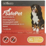 SafePet 412,5mg/5,5 ml spot on kutya XL 40-55 kg 1x