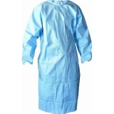 Sebészeti köpeny Eh steril, sötétkék, L