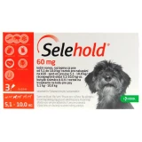 Selehold 60 mg 5,1-10 kg kutyáknak 0,5 ml 3x