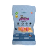 Serrano Snacks Macskáknak Anti Hairball szőrlabda ellen Lazaccal és Tonhallal 50g