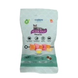 Serrano Snacks Macskáknak Omega 3 + DHA szőr és bőr támogatására Lazaccal 50g