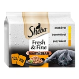 Sheba Mini 15x50g szárnyas Multipack