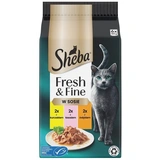 Sheba Mini 6x50g mix csirke+lazac+pulyka