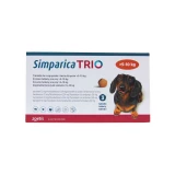 Simparica Trio rágótabletta 5–10 kg 3x