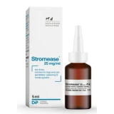STROMEASE 25 mg/ml oldatos szemcsepp kutyák és macskák számára 5 ml