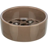 .Étel- és uzsonnásüveg, műanyag, 0,3 l/o 12 cm, barna