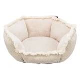 Trixie Ágy Boho Hatszög Alakú/Peremes, 65x65cm, Bézs