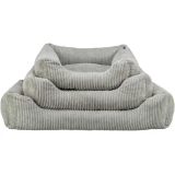 Trixie Ágy Jonna Vital, Kordbársony Plüss, Szögletes, 60x50cm, Szürke