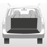 Trixie Autó Csomagtartóba Védőhuzat 1,20x1,50m fekete