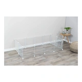 Trixie Beltéri Szobakennel Nyúlnak, Fém/Műanyag 140 × 35 × 70 cm, Fehér