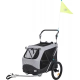 Trixie Bicikli trailer, gyors kapcsolós M 63x95x90/132cm szürke