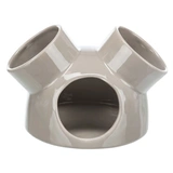 Trixie Bújó Egérnek Kerámia 3 Bejárattal 16x12cm Bézs