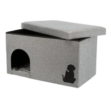 Trixie Bújó Kimy 72x40x40cm Világosszürke