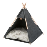 Trixie Bújó Tipi Sátor Filc 70 × 70 × 70 cm Antracit