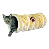 Trixie Bújócső Macska Plüss 22x60cm Bézs