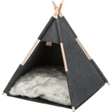 Trixie Bújó Tipi Sátor Filc 70 × 70 × 70 cm Antracit