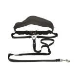 Trixie derékra rögzíthető póráz futáshoz M-L, fekete