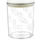 Trixie Eledeltartó Légmentes, Műanyag 1,5L/12x17,5cm Átlátszó/Fehér