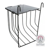 Trixie Eledeltartó Rágcsálónak Fedéllel, Fém, 13 × 18 × 12 cm, Fekete