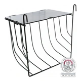 Trixie Eledeltartó Rágcsálónak Fedéllel, Fém, 20 × 18 × 12 cm, Fekete