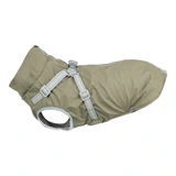 Trixie Esőkabát Ponti hámmal S 36cm, olivazöld