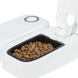 Trixie Etető Automata Tx2 2x300ml/27x7x24cm fekete/szürke