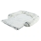 Trixie Fekhely Harvey Szögletes Bútorvédő, 90x90cm, Fekete-Fehér