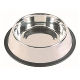 Trixie fém tál gumiperemmel 1,75l