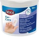 Trixie Fültisztító ujjra húzható, 50db
