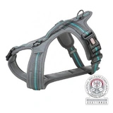 Trixie Hám Fusion Túrázáshoz, L–XL: 72–89 cm/30 mm, Grafit/Óceán