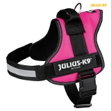 Trixie Hám Julius-K9 2/L–XL: 71–96 cm/50 mm, fuchsia