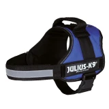 Trixie Hám Julius-K9 Power, 0/M–L: 58–76 cm/40 mm, Kék