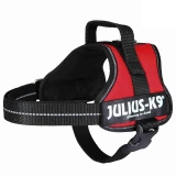 Trixie Hám Julius-K9 Power, Mini/M: 51–67 cm/28 mm, Piros