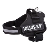 Trixie Hám Julius-K9 Power, 2/L–XL: 71–96 cm/50 mm, Fekete