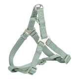 Trixie Hám Premium One Touch XS-S: 30-40 cm/10 mm, Zsálya zöld