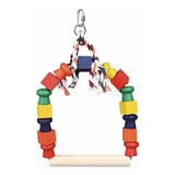 Trixie Hinta Fából Színes Fa Elemekkel 20x29cm