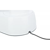 Trixie Ivókút Curved Stream, Műanyag, 2,5 l/25 × 24 5 × 35 cm, Fehér
