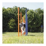 Trixie Játék Dog Activity Agility Szlalom 12db 115x3cm Kék/Narancs