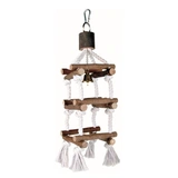 Trixie Játék Függő Torony Madárnak Kötéllel 34cm