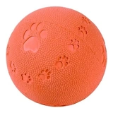 Trixie Játék Gumi Labda Tappancs Mintás Sipoló 6cm