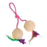 Trixie Játék Labda Juta Catnip 45cm