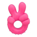 Trixie Játék Latex Kézfej, Béke Szimbólum 14cm