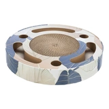 Trixie Játék Macskának kaparó dob golyóval, 33x5,5cm, kék