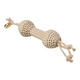 Trixie Játék macskának súlyzó kartonból kender kötéllel 20cm